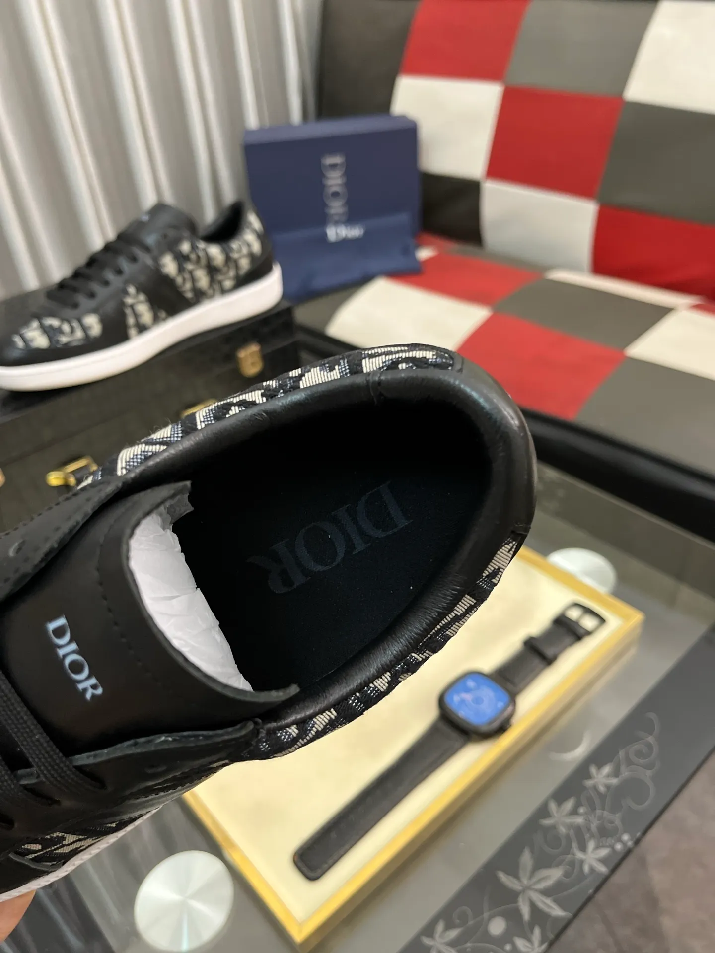 Men's Men's Shoes 💰400⌚️⌚️《Dior DIOR*》The latest and most popular casual shoes, top brand [seduce] luxury~purchase, top~quality. [Strong] The upper is made of imported breathable cowhide with material ➕ breathable sheepskin feet (•) and fine workmanship. Original stylish and stylish soft rubber wear-resistant outsole, light and comfortable on the foot, size: 38-442️⃣colors available